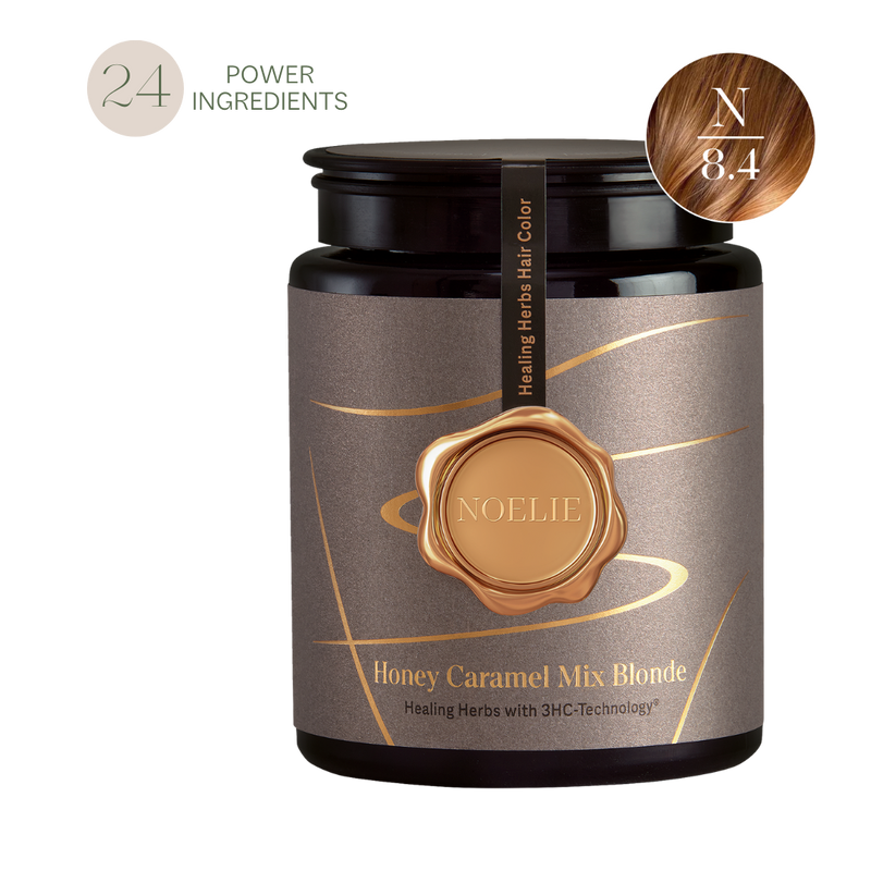 Honey Caramel Mix Blonde - Couleur des cheveux aux herbes médicinales