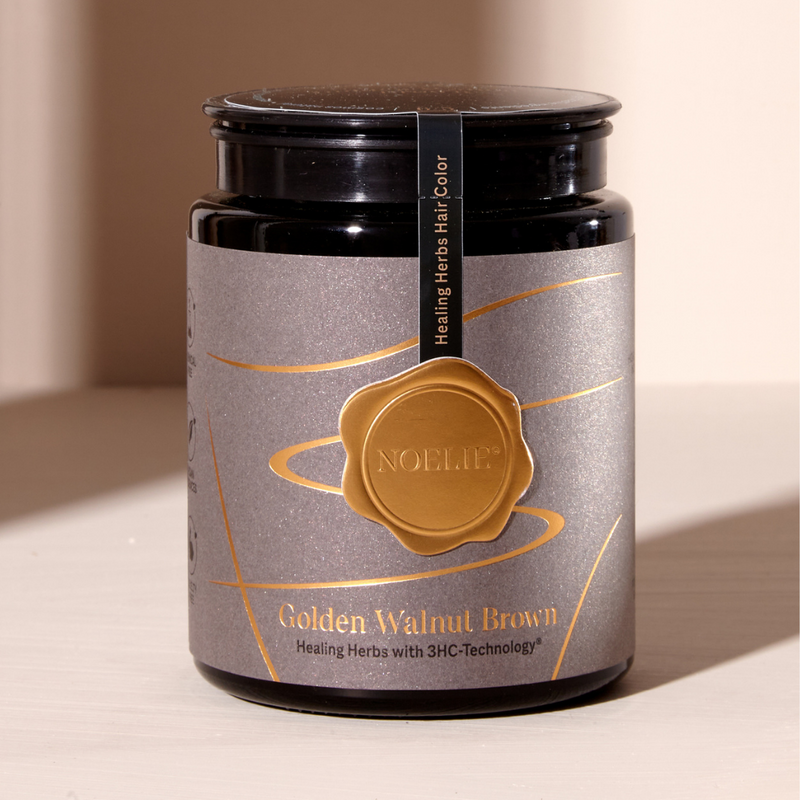 Golden Walnut Brown - Couleur des cheveux aux herbes médicinales