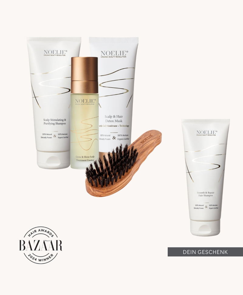 Elenas Set bei Haarausfall