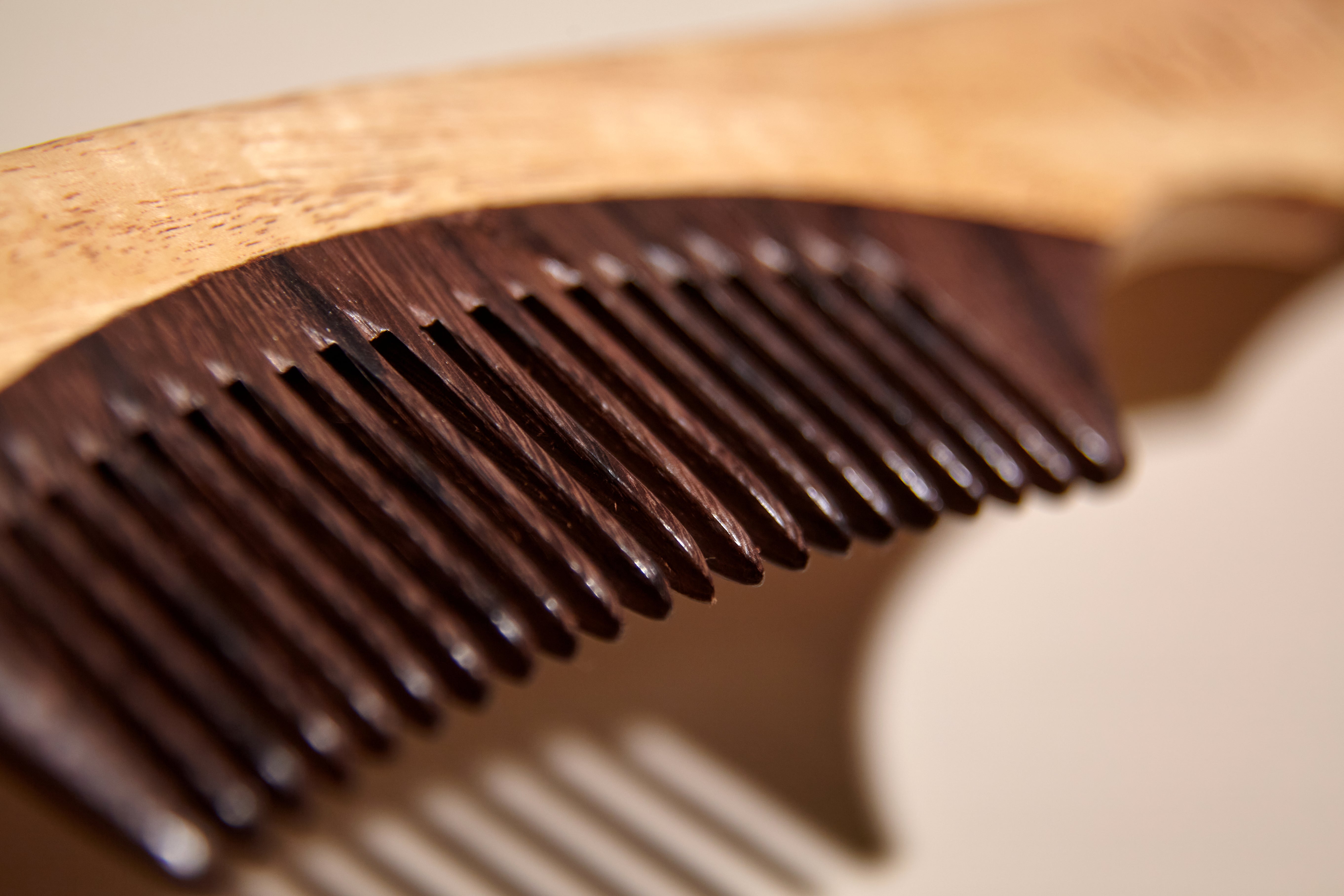 Neem/ rosewood comb